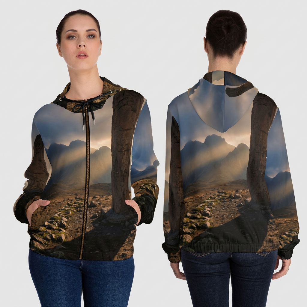 Women's Zip Hoodie - Heritage Vibe