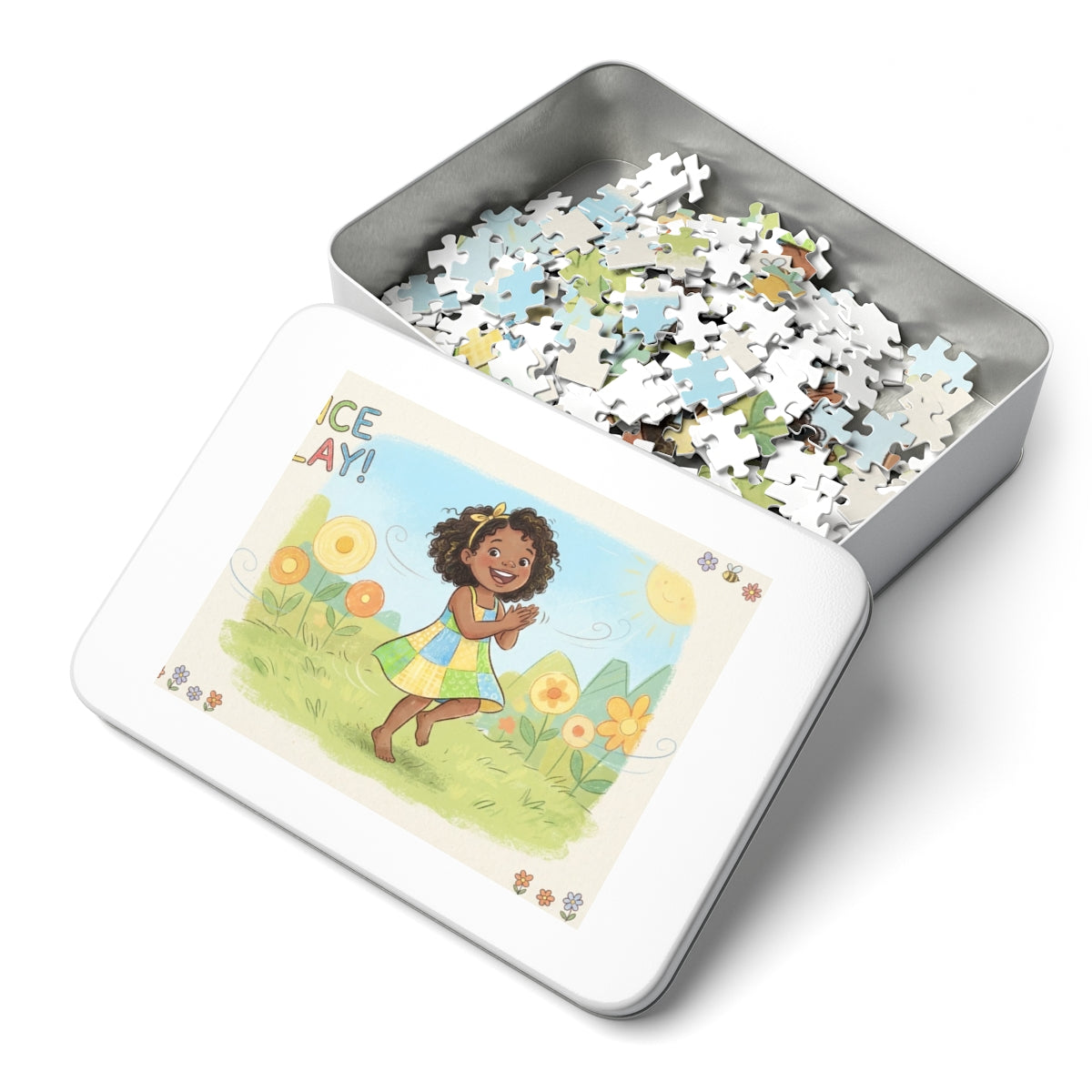 Jigsaw Puzzle with Tin - Sunny Meadow (30, 110, 252, 500......
