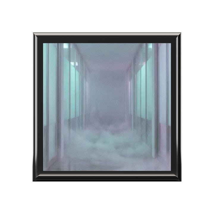 Jewelry Box - Liminal Corridor Fog Art Print