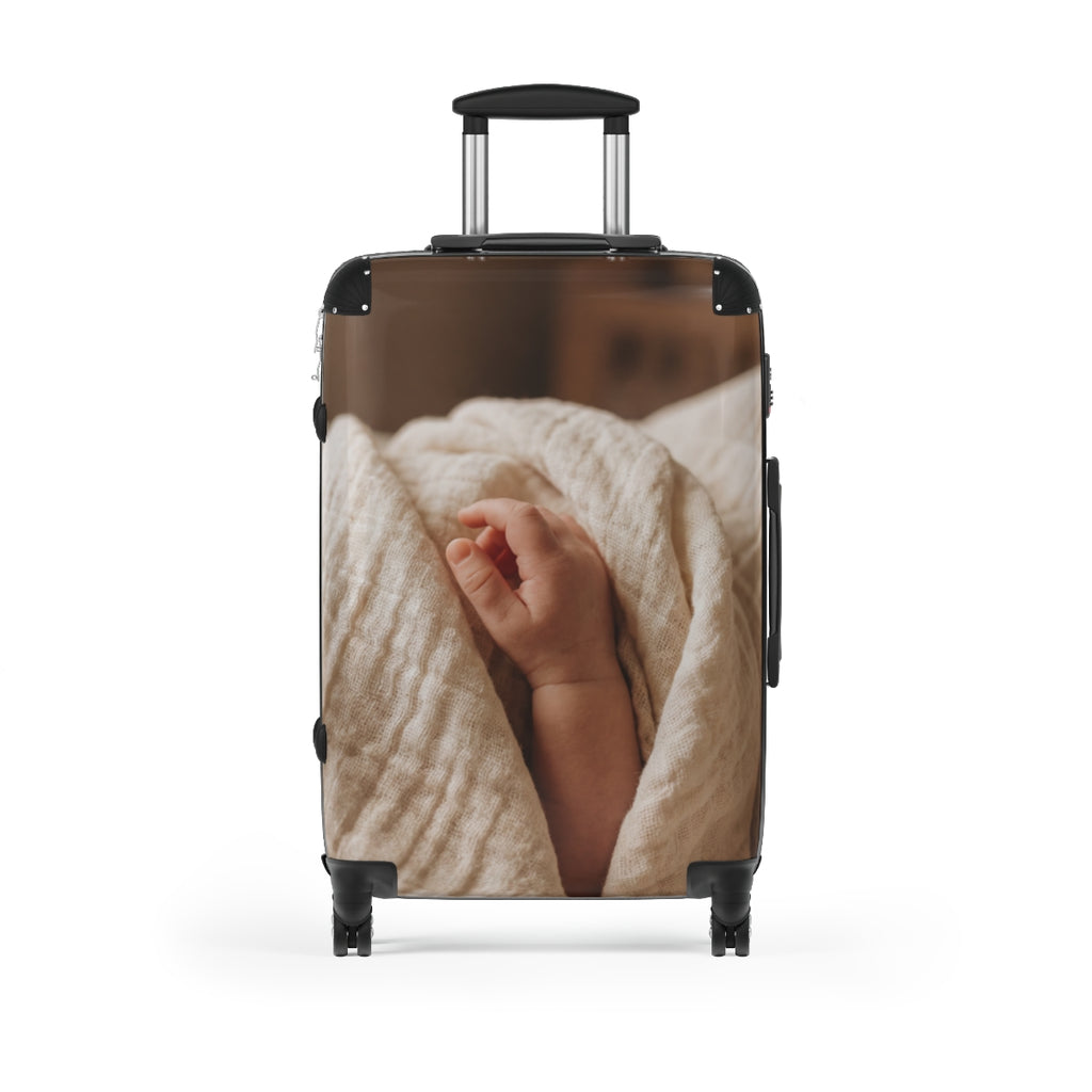 Travel Suitcase - Neutral Boho Journey