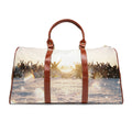 Waterproof Travel Bag with Golden Hour Crowd Art