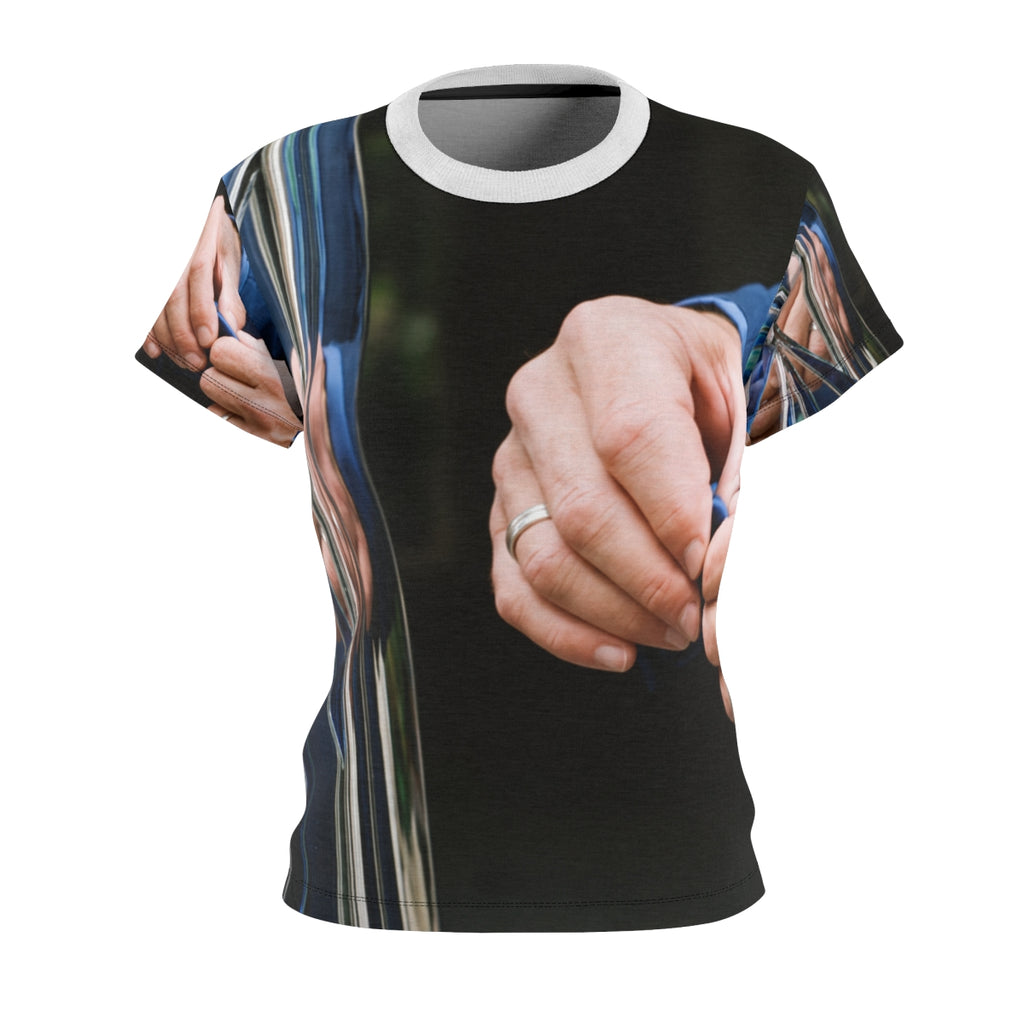 Women's Cut & Sew Tee Cobalt Suiting Art