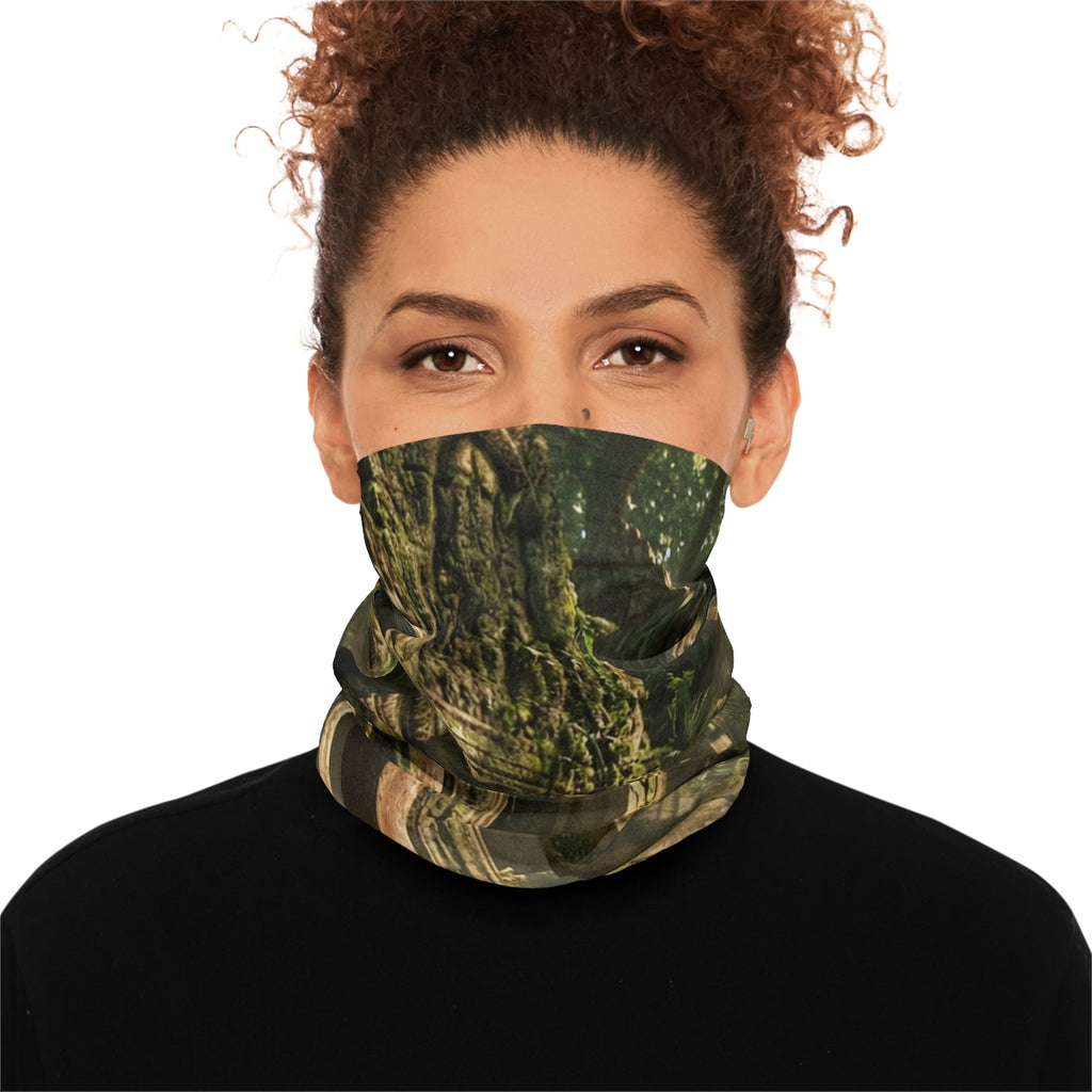 Lightweight Neck Gaiter - Temple Canopy | Echovira Gallery