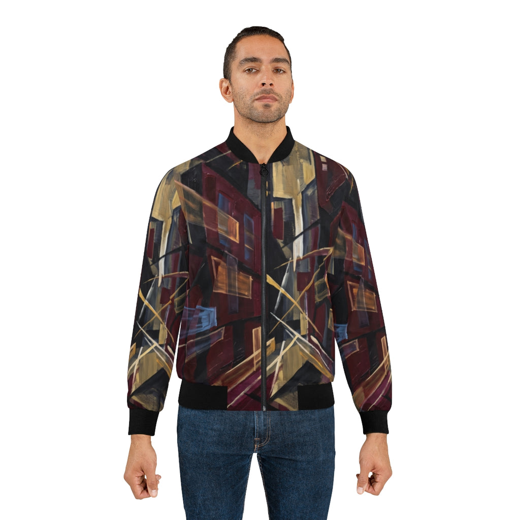 Men's Bomber Jacket - Urban Perspective | Echovira Gallery