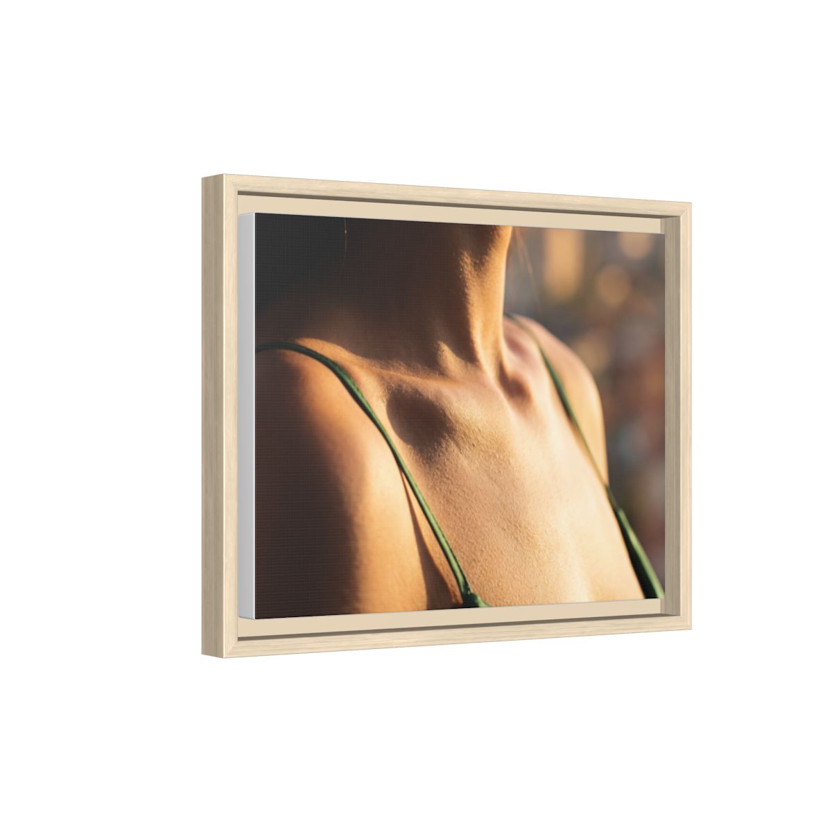 Matte Canvas Framed - Golden Hour Portrait