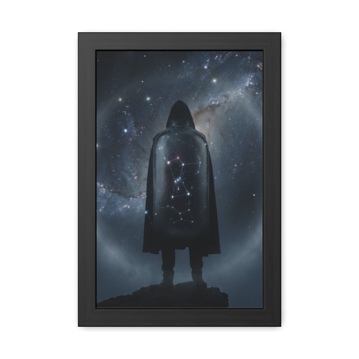 Framed Poster - Orion Cosmic Voyager — Portrait (8×12, 9×11...