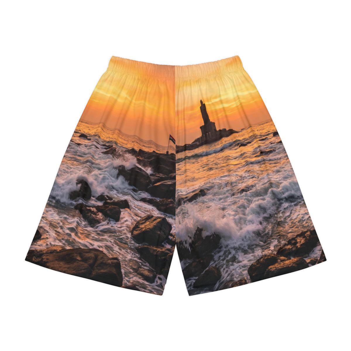 Men's Sports Shorts - Coastal Glow