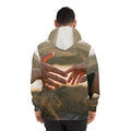 Men's Fashion Hoodie - The Infinite Touch | Ethereal Coastal...