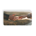 Fitted Sheet - The Infinite Touch | Ethereal Coastal Art |...
