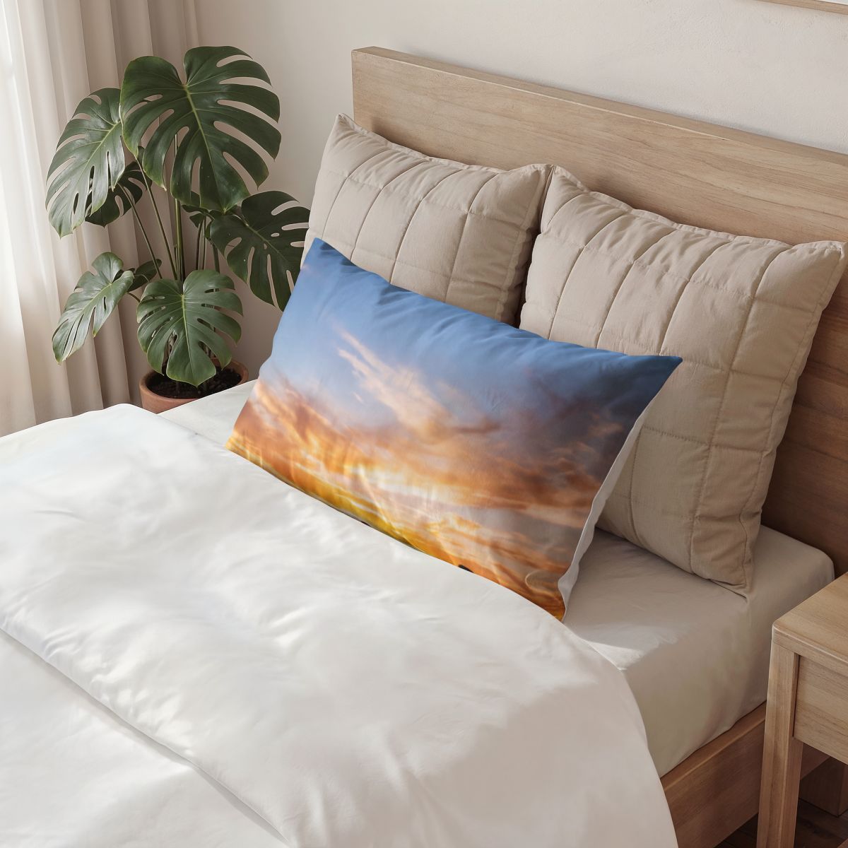 Cotton Pillow Sham - Sunset Dreams