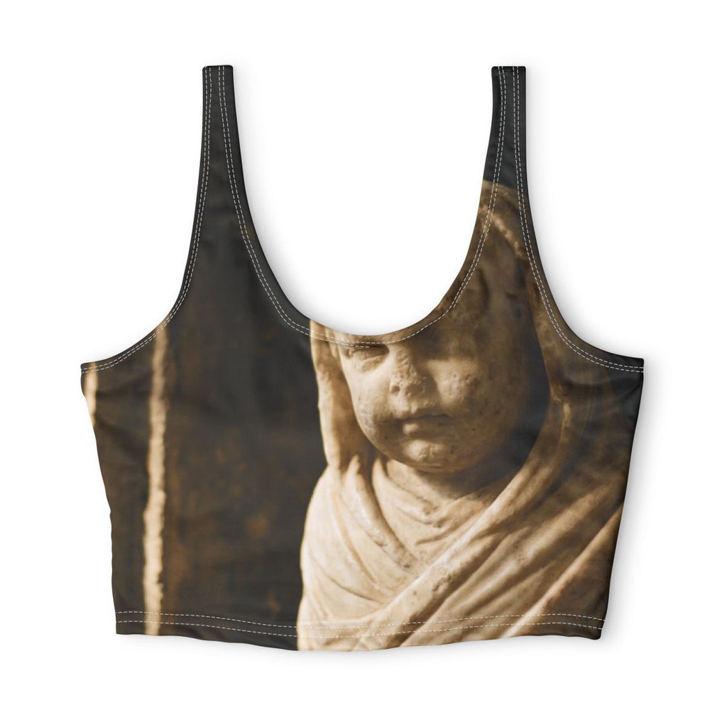 Sports Bra - Classical Antiquity Cherub | Echovira Gallery