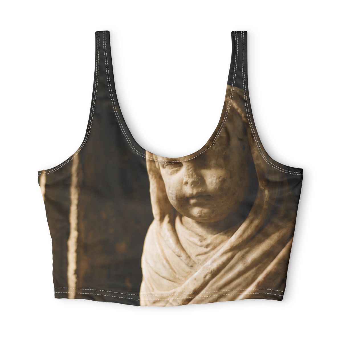 Sports Bra - Classical Antiquity Cherub | Echovira Gallery