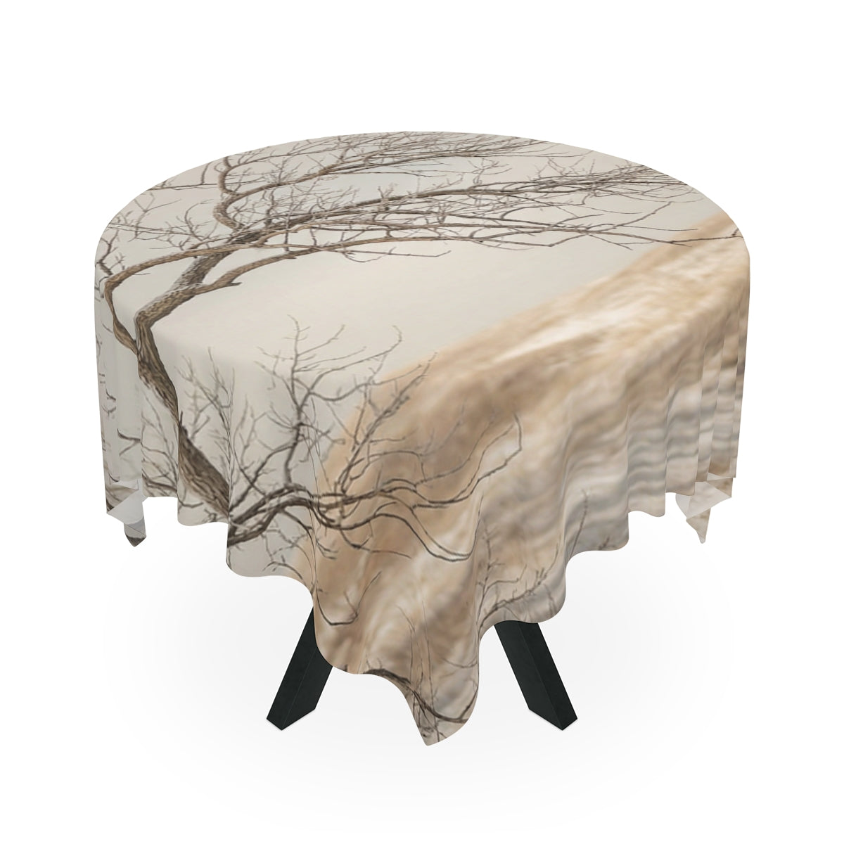 Tablecloth - Hushed Winter Elegance