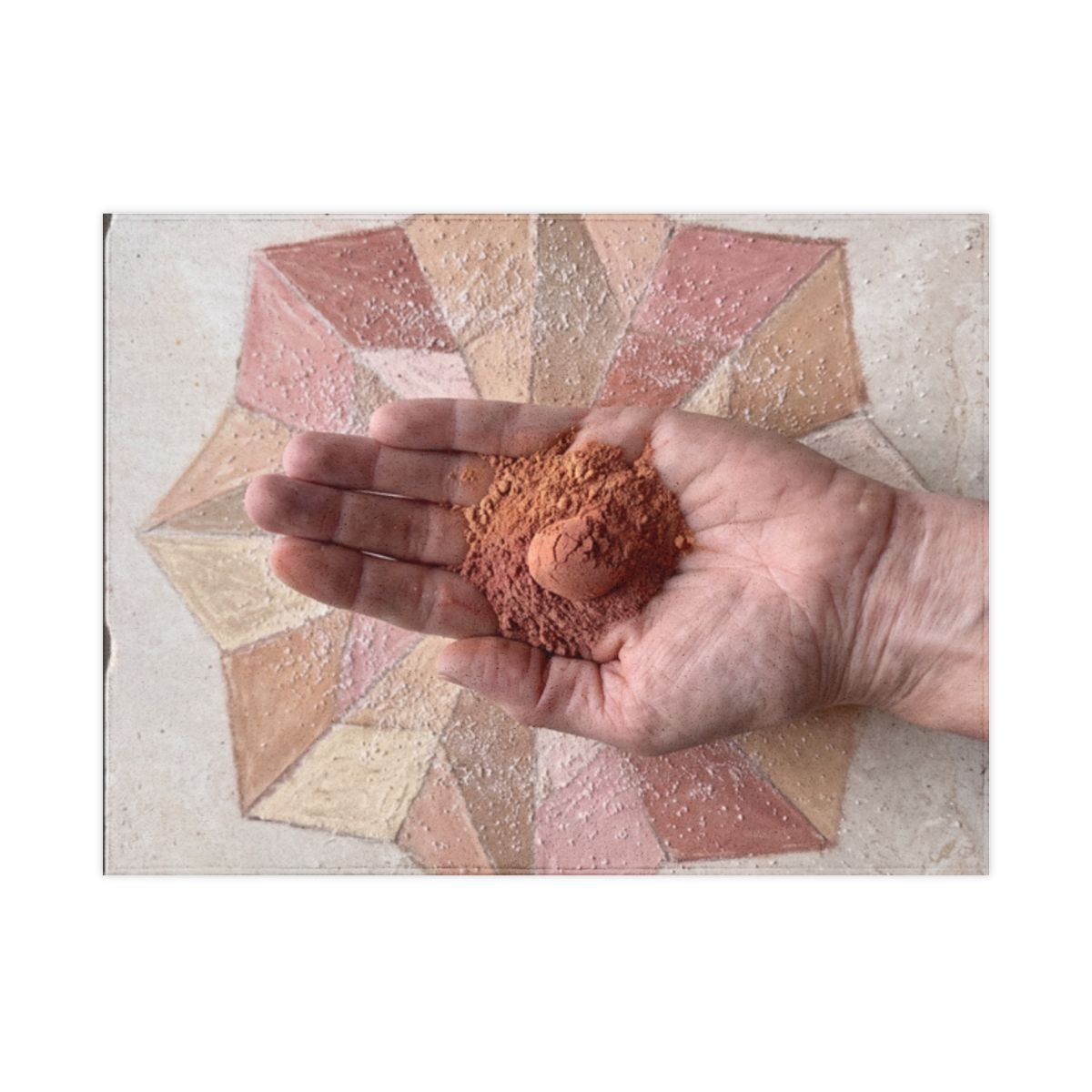Toddler Blanket with Boho Mineral Pigments