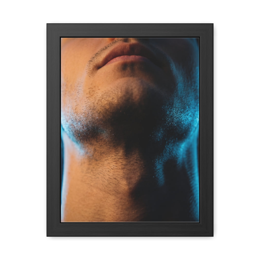 Framed Poster - Cinematic Urban Wall — Portrait
