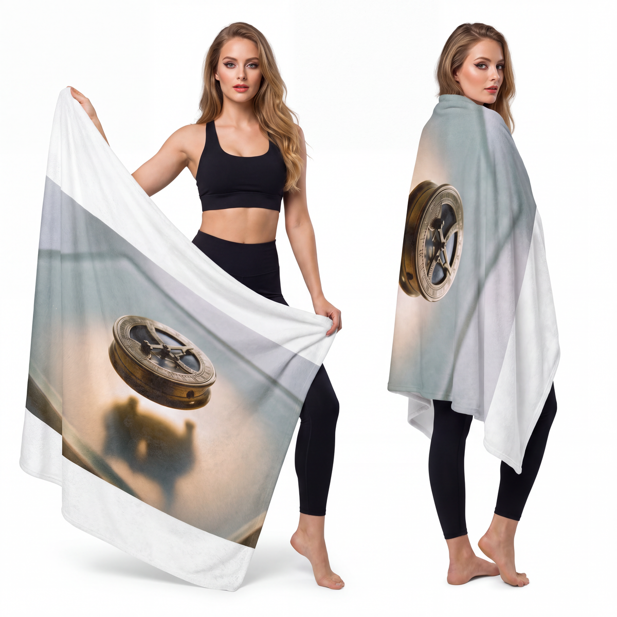 Velveteen Microfiber Blanket - Astrolabe Throw | Echovira...