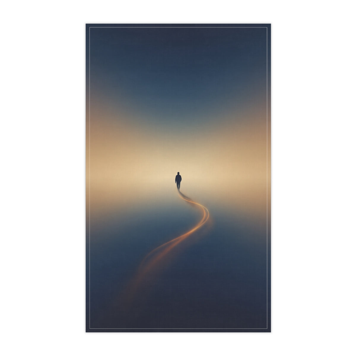 Tea Towels - Solitary Horizon Contemporary Wall Art |...