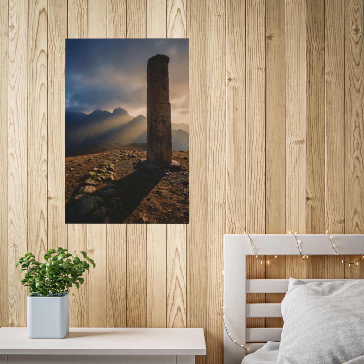 Unframed Poster - Epic Lion Monument