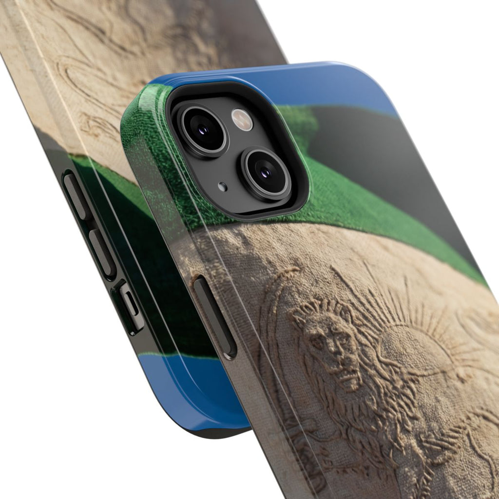 Impact-Resistant Cases - Tough Phone Case - Vintage Lion