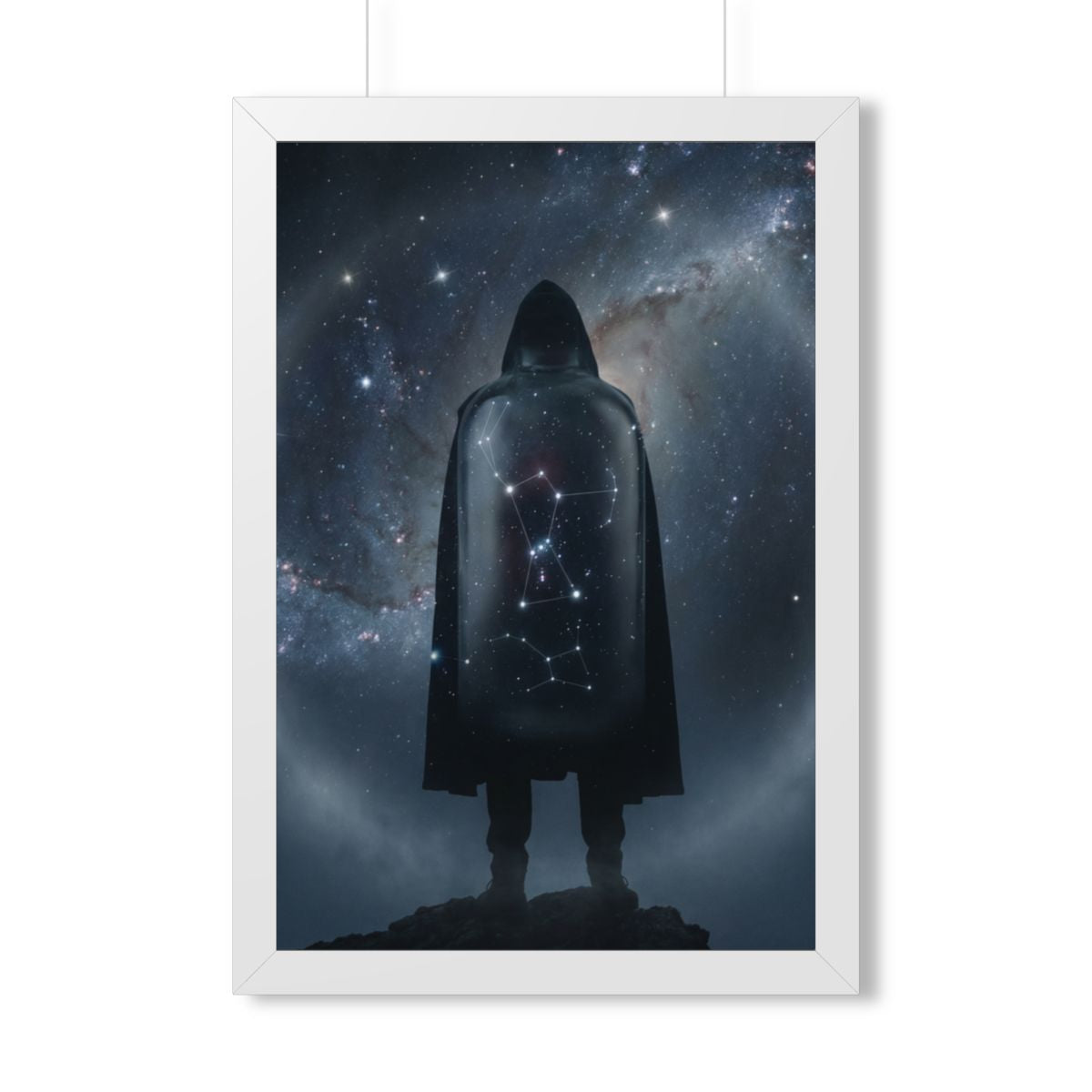Framed Orion Poster with White Frame