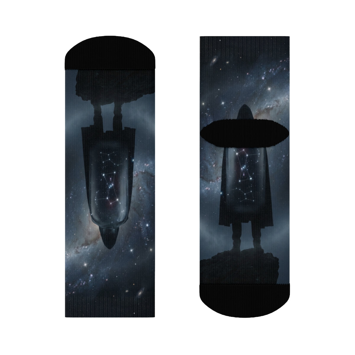 Crew Socks - Cosmic Sentinel Orion Constellation Art |...