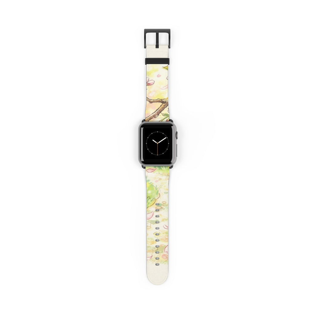 Apple Watch Band - Spring Blossom Path | Echovira Gallery