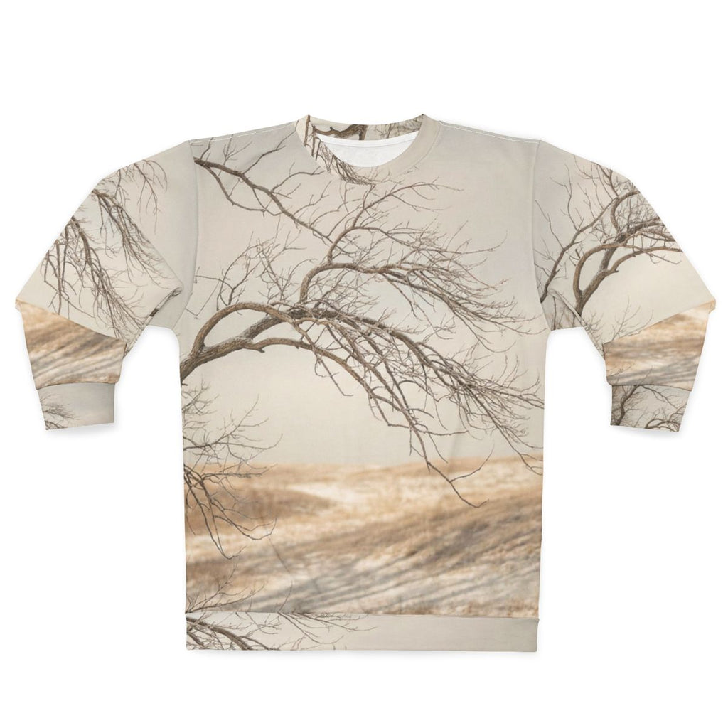 Unisex Sweatshirt - Winter Branch Solitude Landscape |...