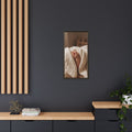 Framed Matte Canvas - Neutral Nursery — Espresso / 1.25"
