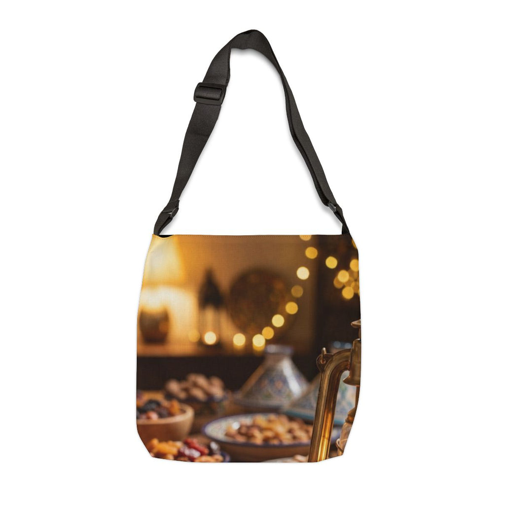 Adjustable Tote Bag - Persian Feast Crimson | Echovira...
