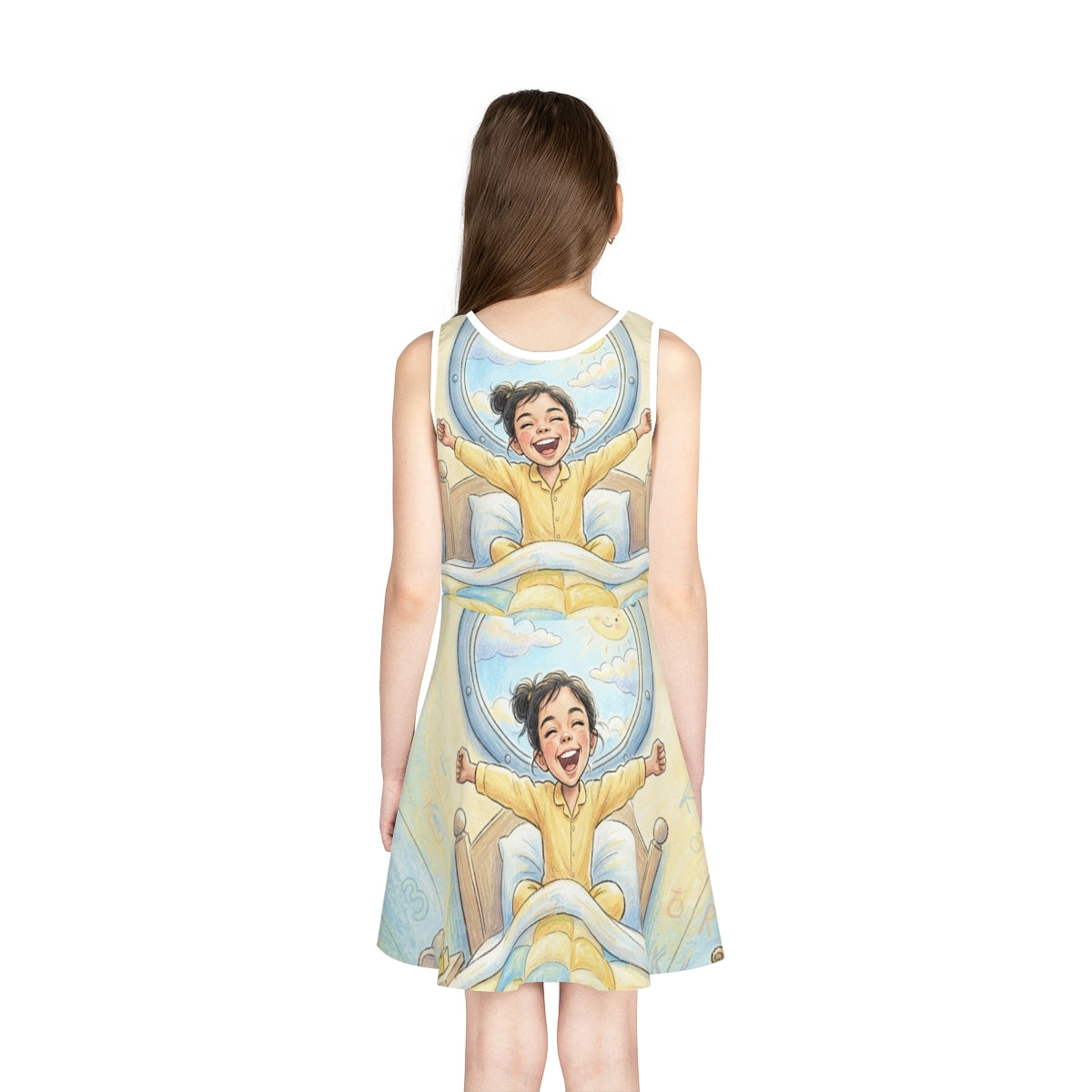 Girls' Sleeveless Sundress - Sunny Morning | Echovira...