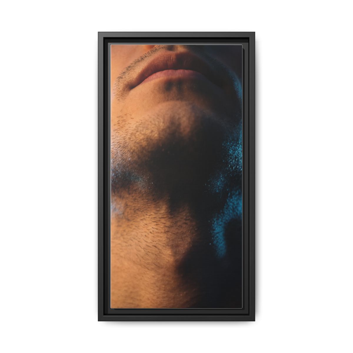 Framed Matte Canvas - Neon Noir