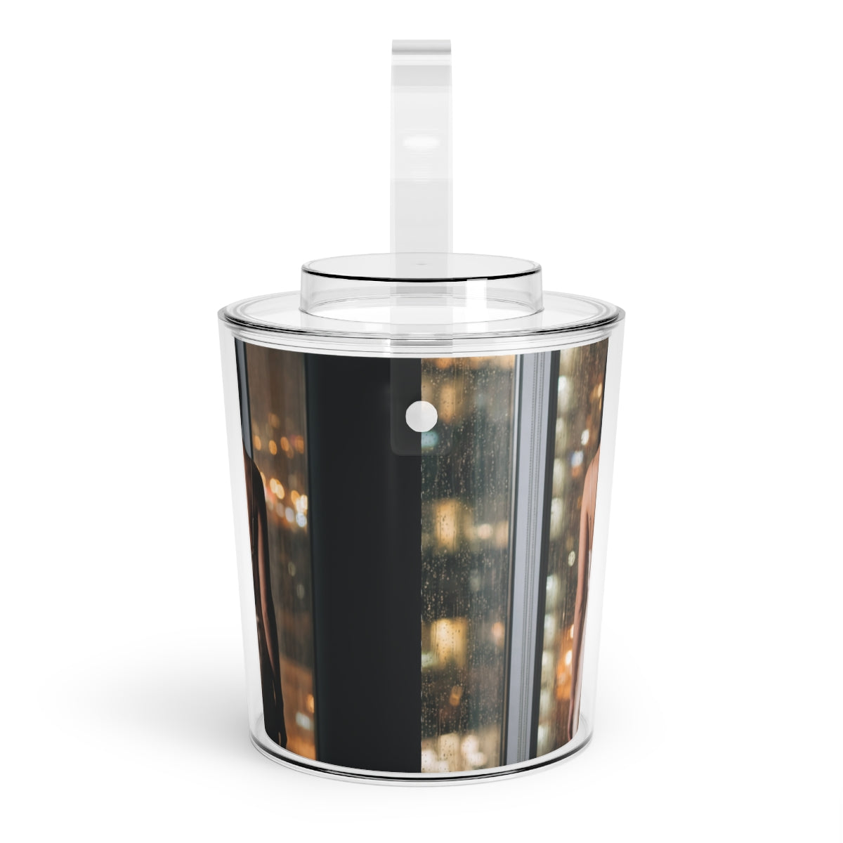 Ice Bucket with Tongs - Midnight Lounge