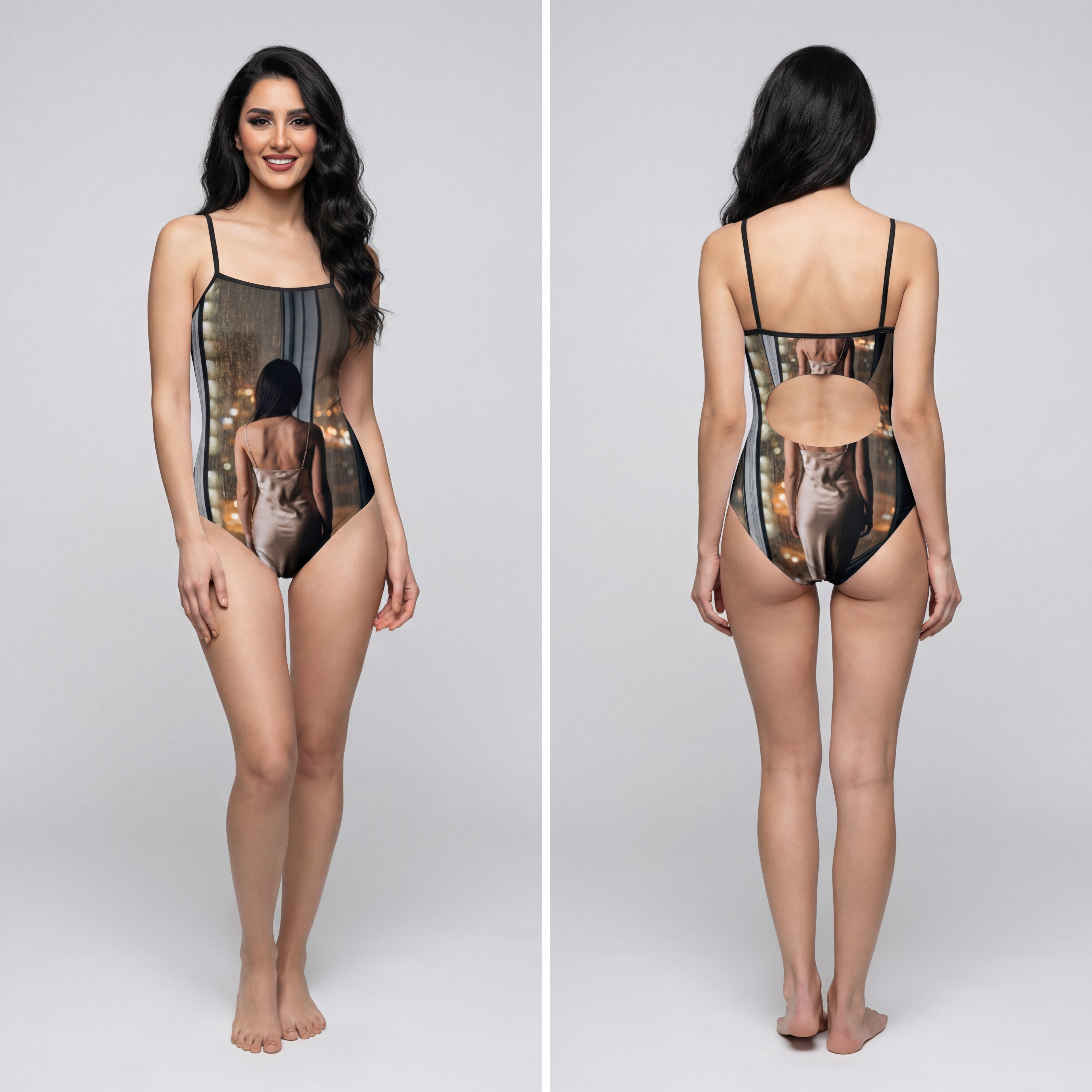 Women's One-piece Swimsuit - Midnight