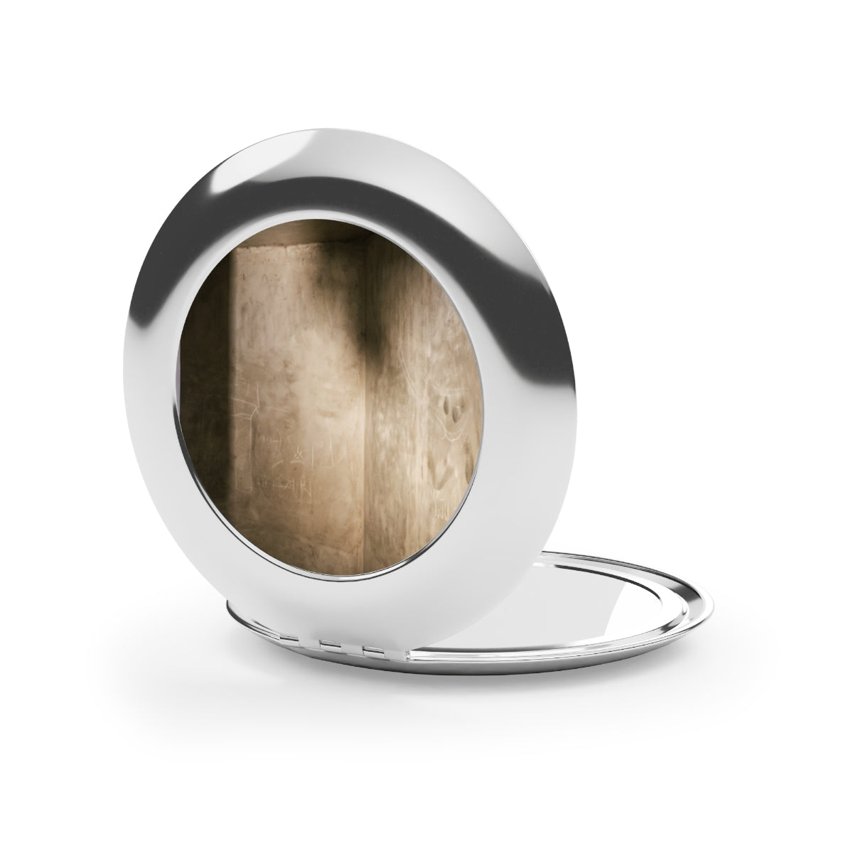 Compact Travel Mirror - Shadows of the Citadel moody... |...