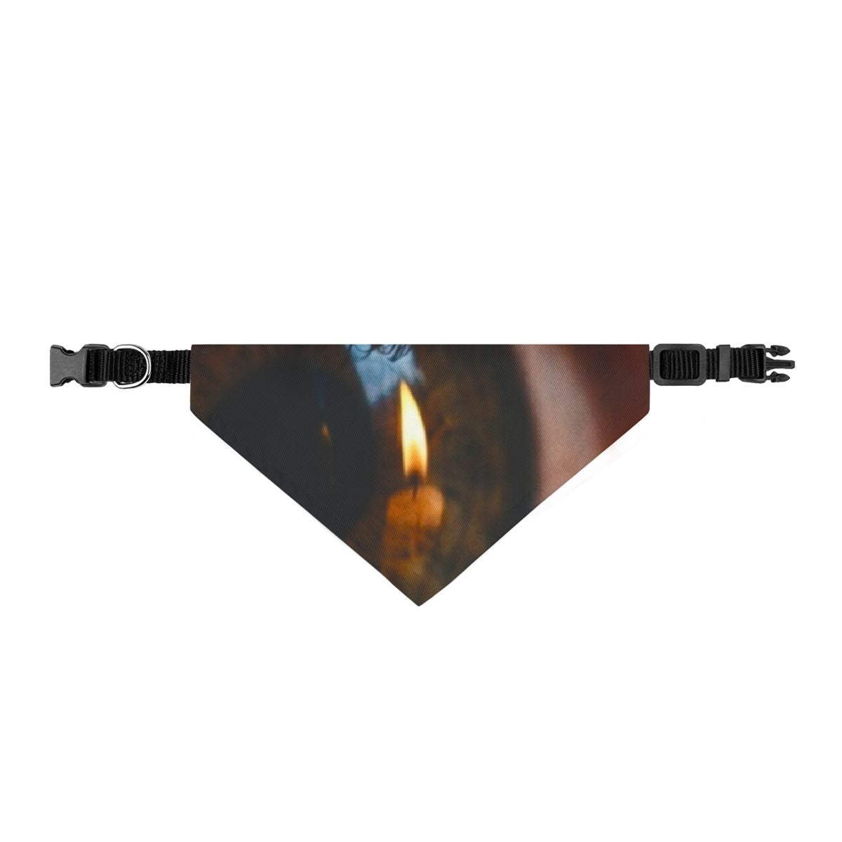 Clip-on Pet Bandana - Amber Iris Reflection Fine Art Print |...