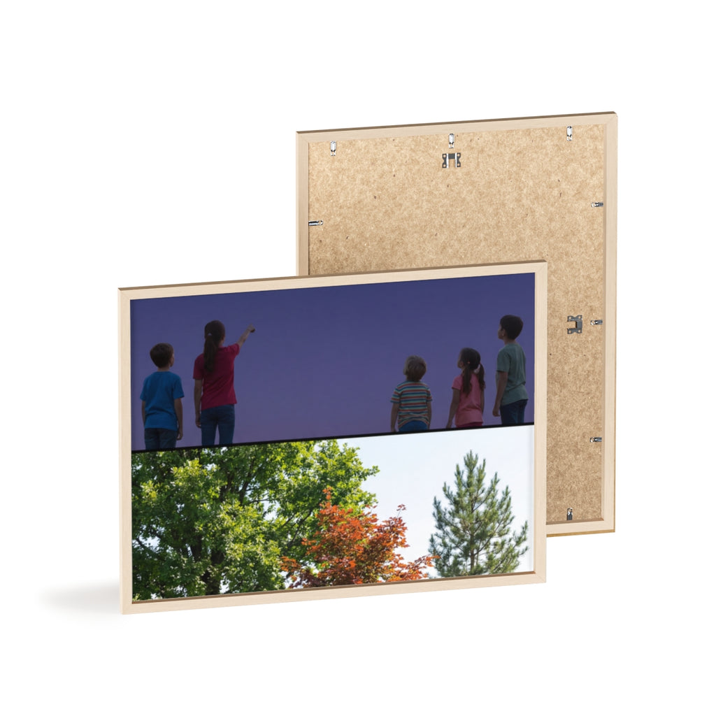 Posters with Wooden Frame - Woodland Explorer