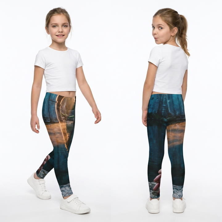 Leggings para niños - Santuario de piedra antigua