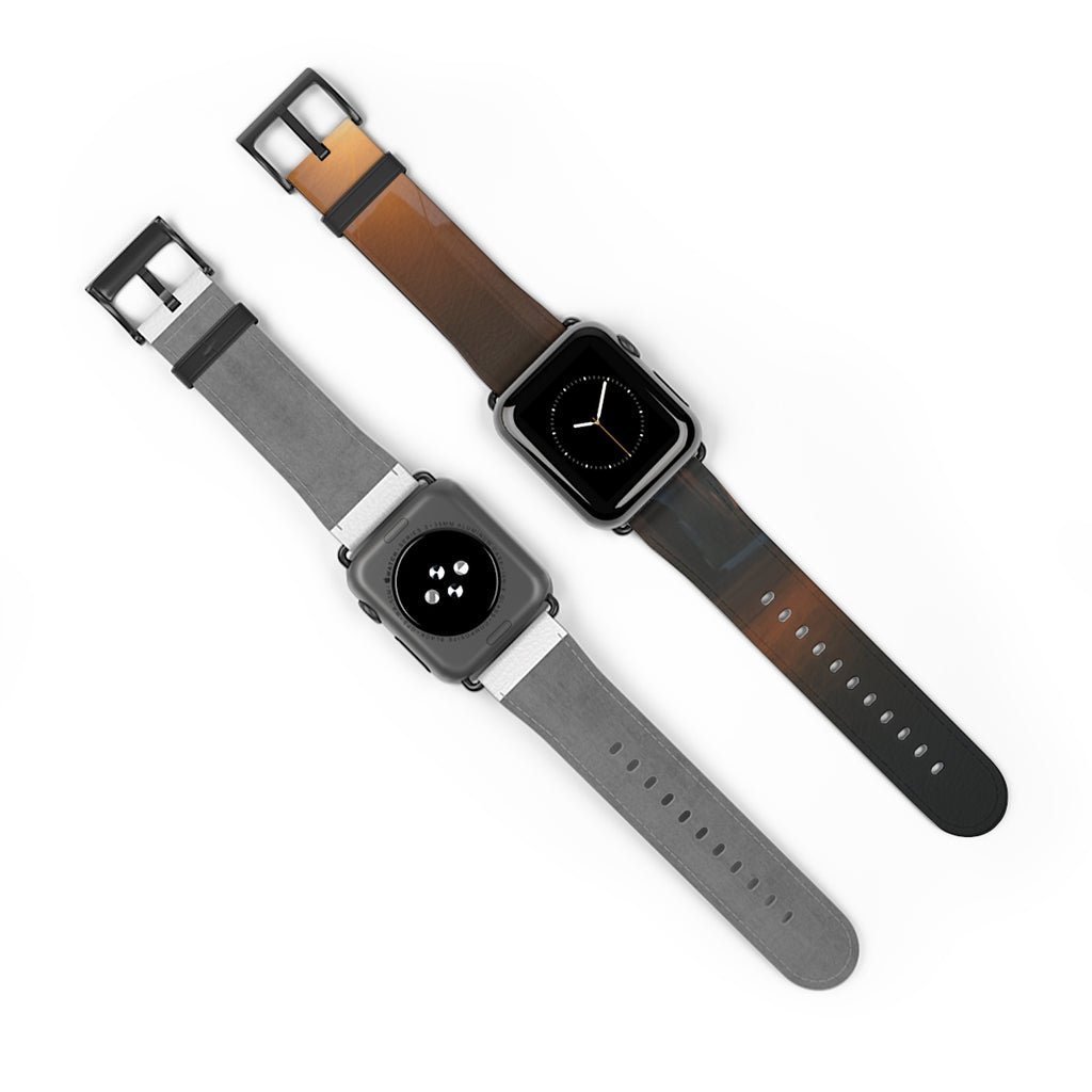 Apple Watch Band - Shadowed Alleyway Mystery Art Print |...