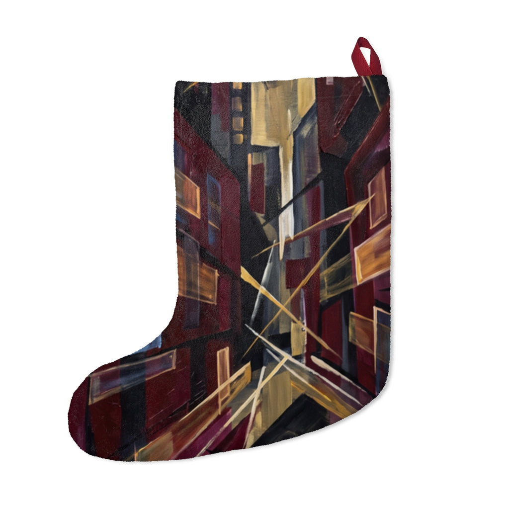 Christmas Stockings - Urban Festive Glow | Echovira Gallery