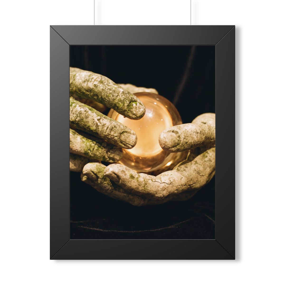 Framed Vertical Poster - Ancient Sight — Black (11×14... |...