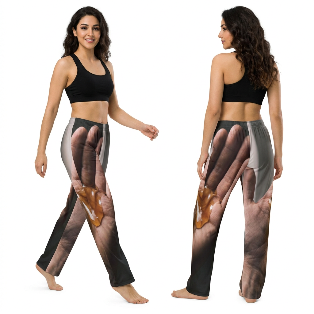 Kids Lounge Pants with Amber Honey Fine Art