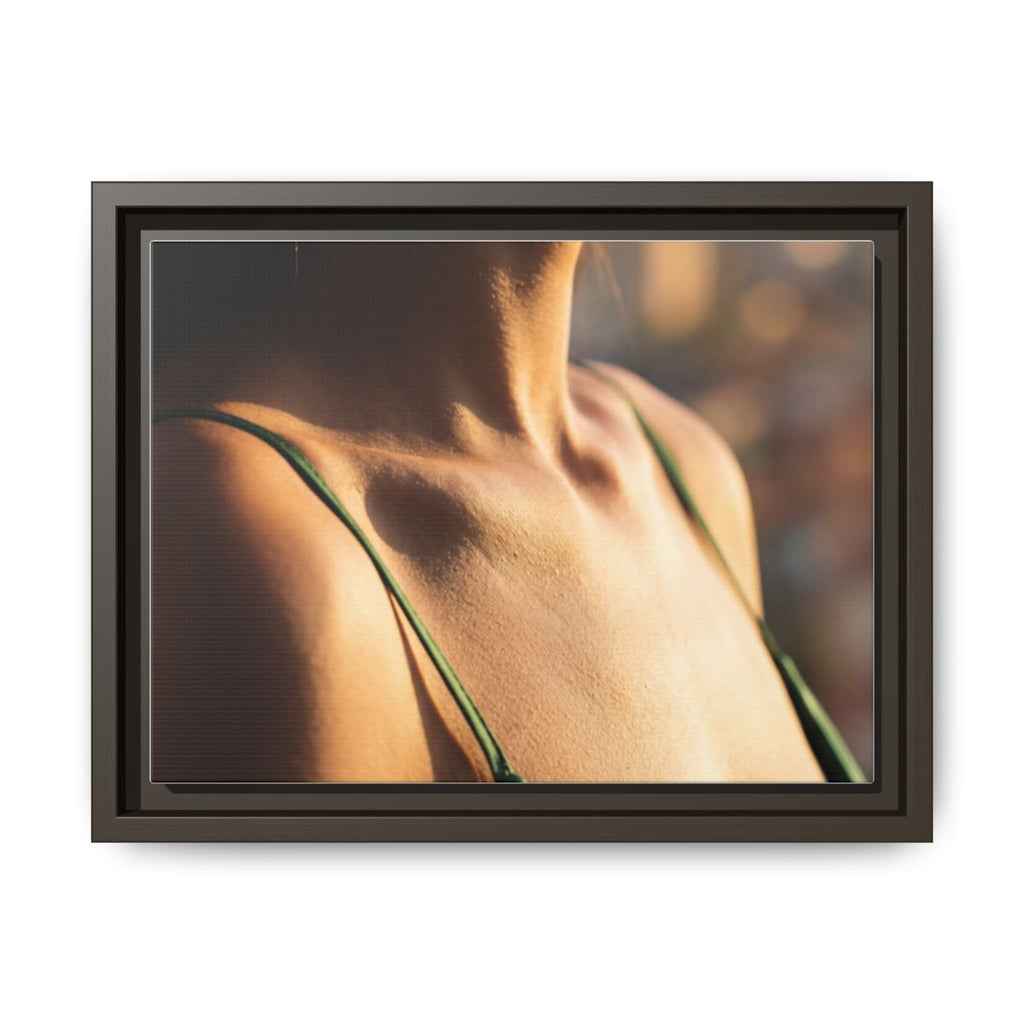 Matte Canvas Framed - Golden Hour Portrait