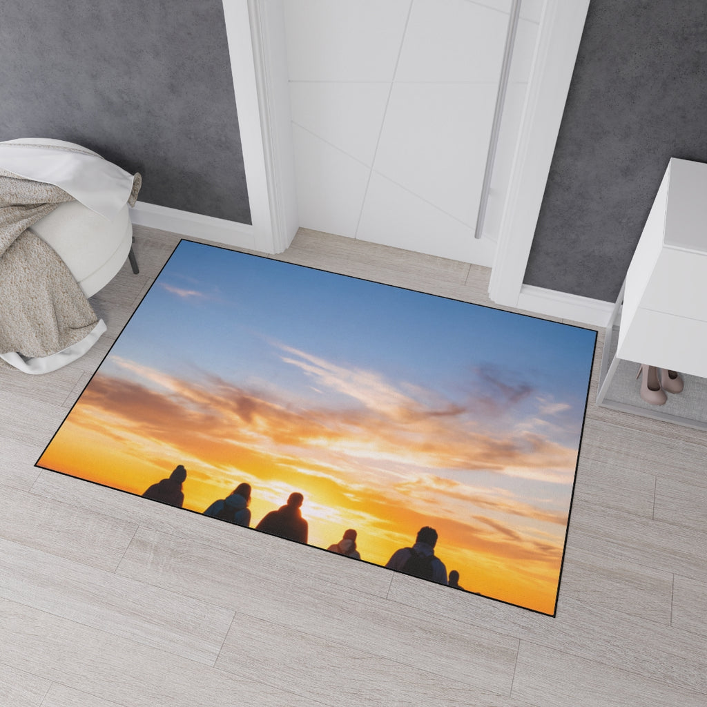 Floor Mat - Golden Sunset Trek