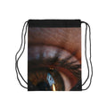 Drawstring Bag - Amber Iris Reflection Fine Art Print |...