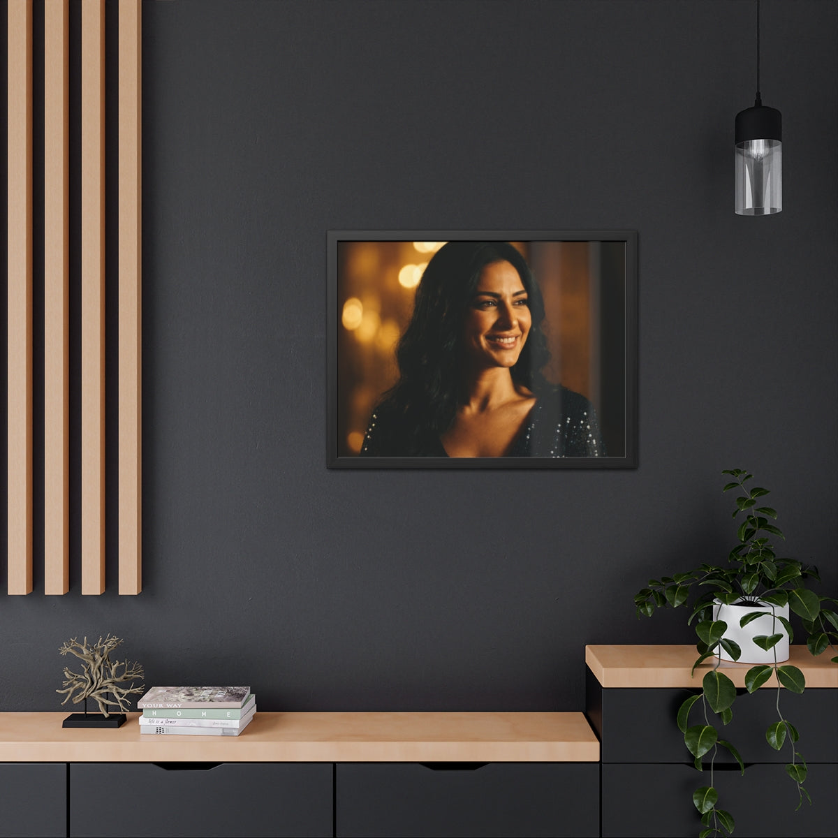 Framed Poster - Cinematic Portrait — Landscape