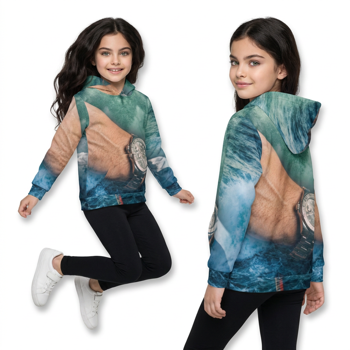 Children's Hoodie - Oceanic Chronometer