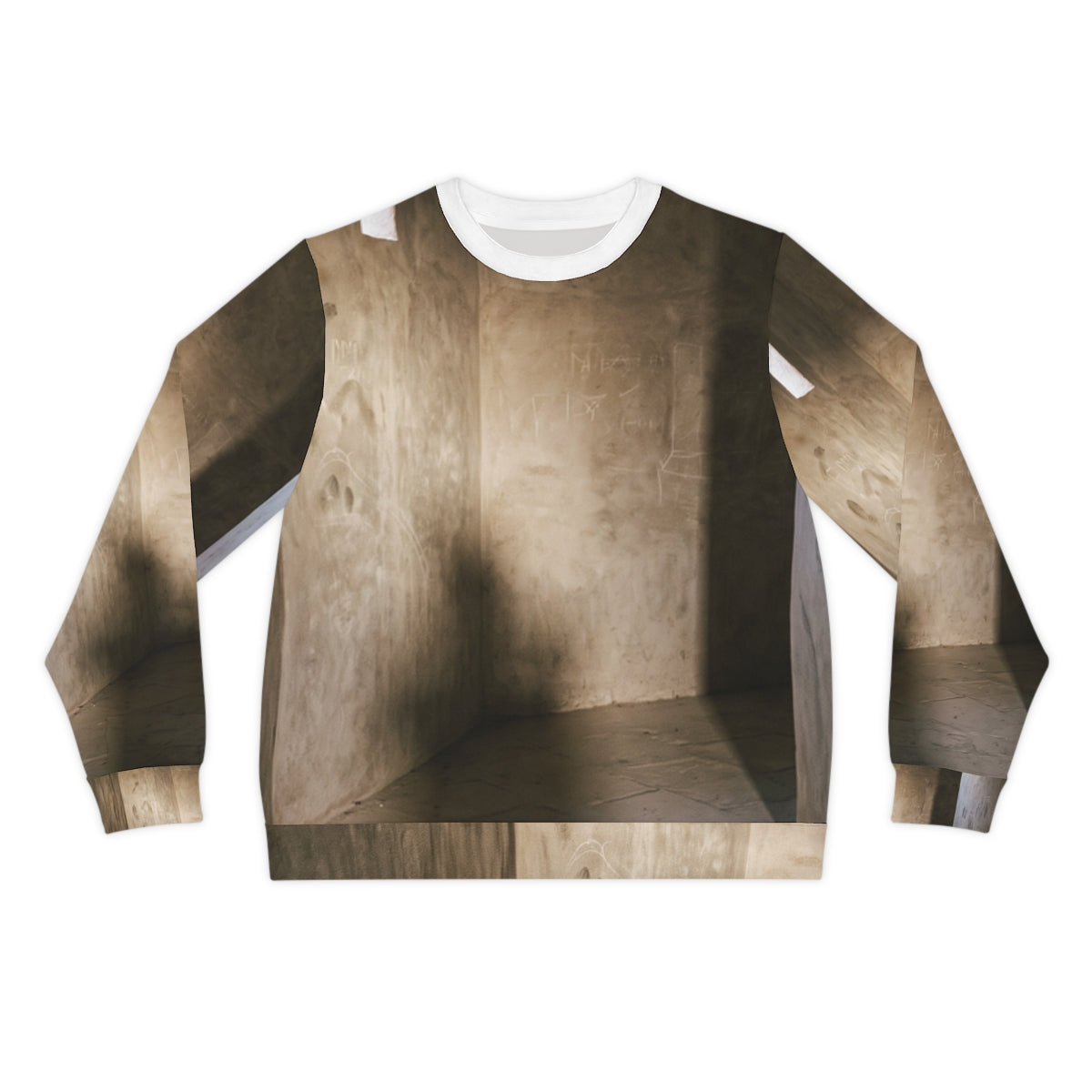 Men's Lightweight Sweatshirt - Shadows of the Citadel moody...