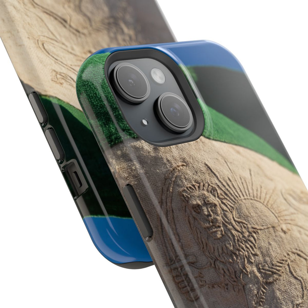 Impact-Resistant Cases - Tough Phone Case - Vintage Lion