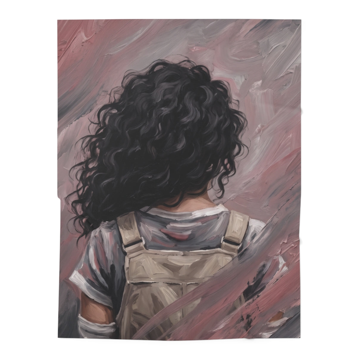 Baby Swaddle Blanket Contemplative Art