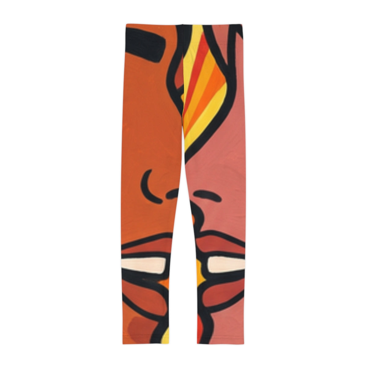 Legging enfant pop art rétro soleil radieux
